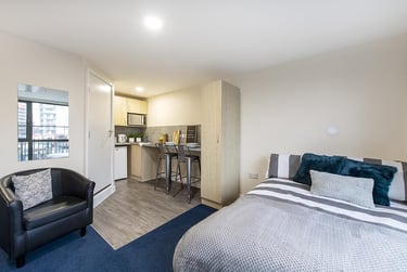 1 bed studio, Hoyle Street, Kelham Island, Sheffield, S37LG - Image 4